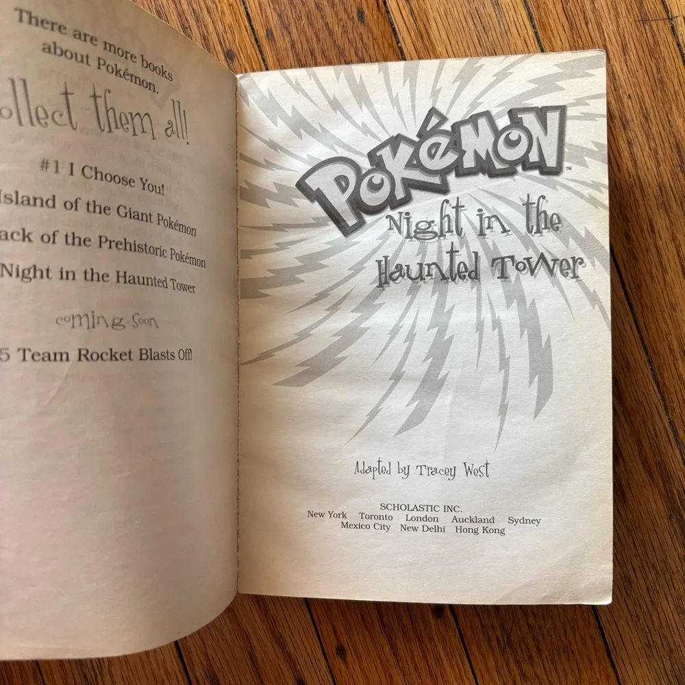 Pokémon Super Showdowns and Night in the Haunted Tower Book Set